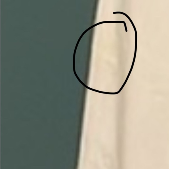 Jones of Newyork pearl embellishment button down top - Picture 5 of 5